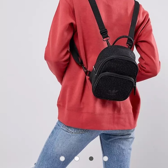 Adidas mini black backpack